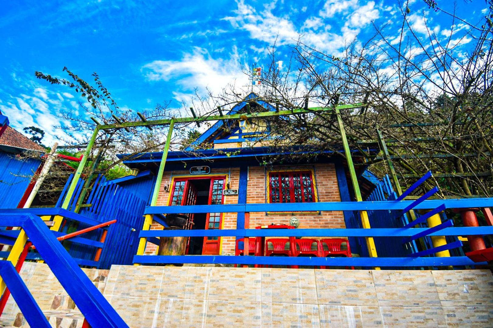 Casa Do Passarinho Appartement Campos do Jordão Buitenkant foto
